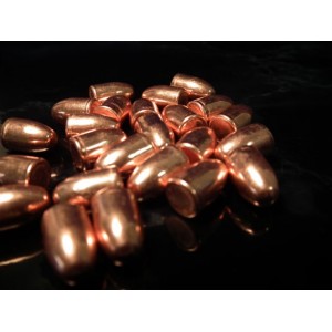 COPPER PLATED BULLETS CAL. 9/115 356 RN - NEW SERIES 3